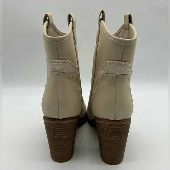 Altar’d State Beige Western Ankle Boots | Vegan | Size 8 | New With Tag - Picture 7 of 10